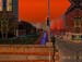 Harlem Train in Red